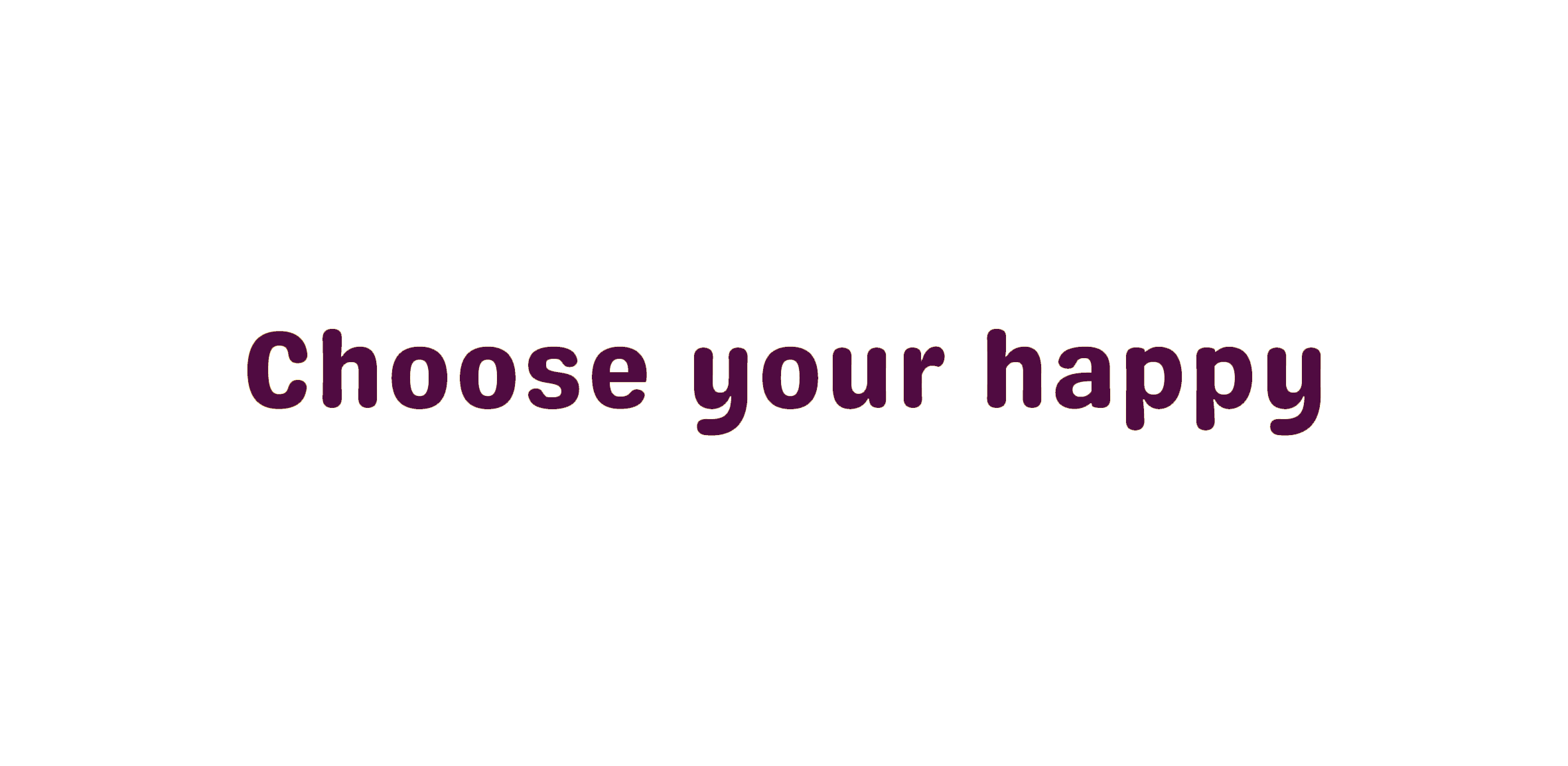 Motivational quote promoting happiness and positivity